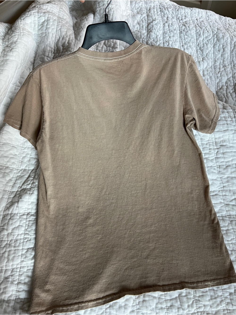 Johnny Cash Graphic Tee - Beige Short Sleeve Shirt - Picture 2 of 4